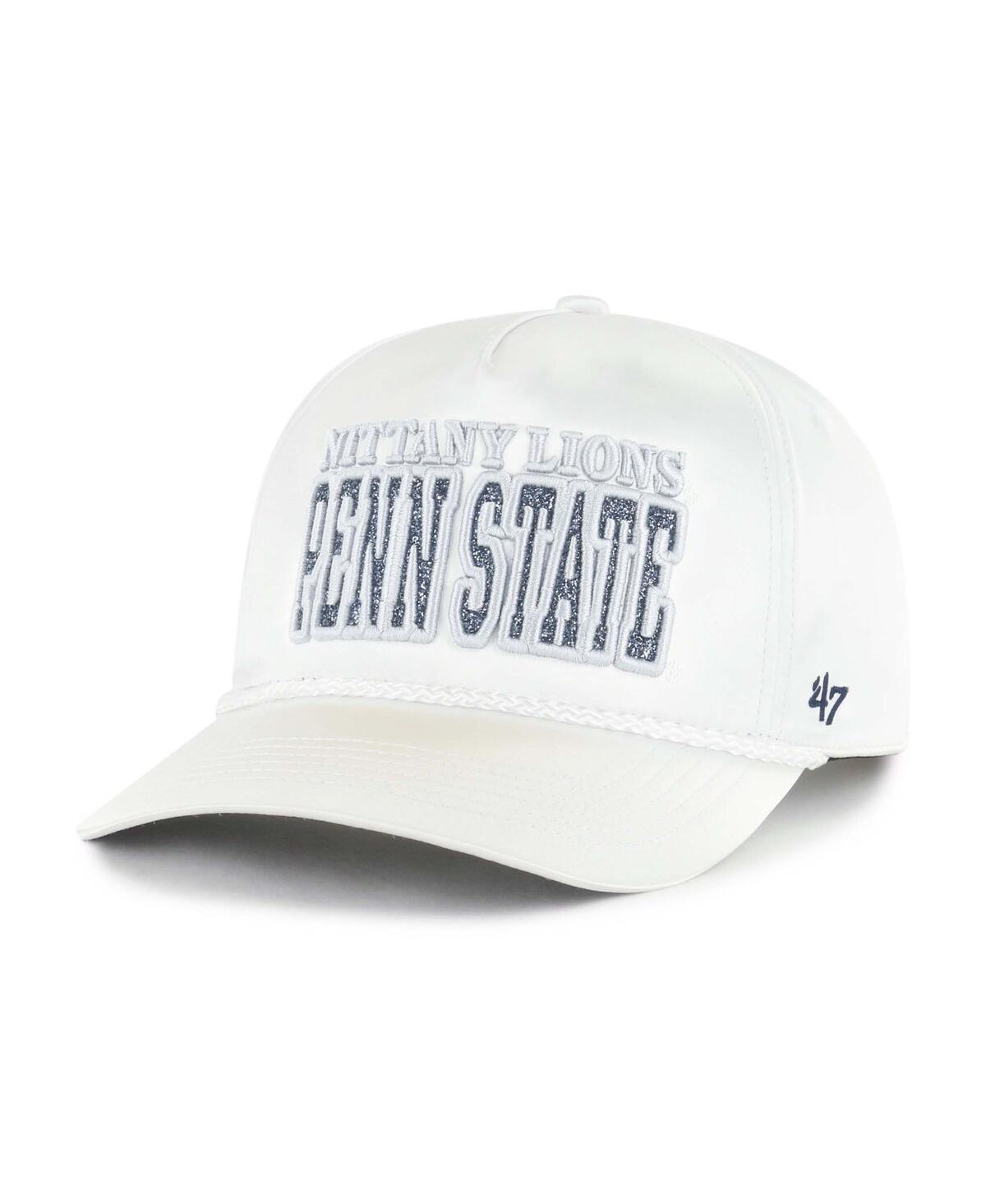 47 Brand Women's White Penn State Nittany Lions Outspoken Hitch Adjustable Hat In White