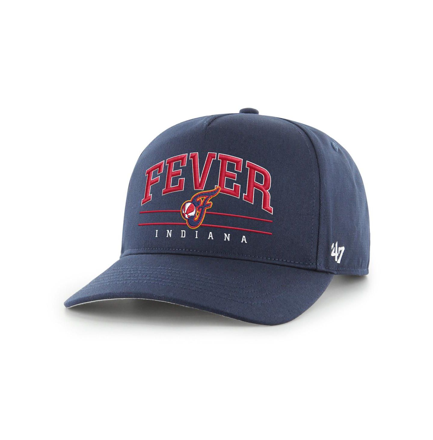 Мужская кепка '47 Brand Navy Indiana Fever Roscoe Hitch Adjustable Hat — фото 1