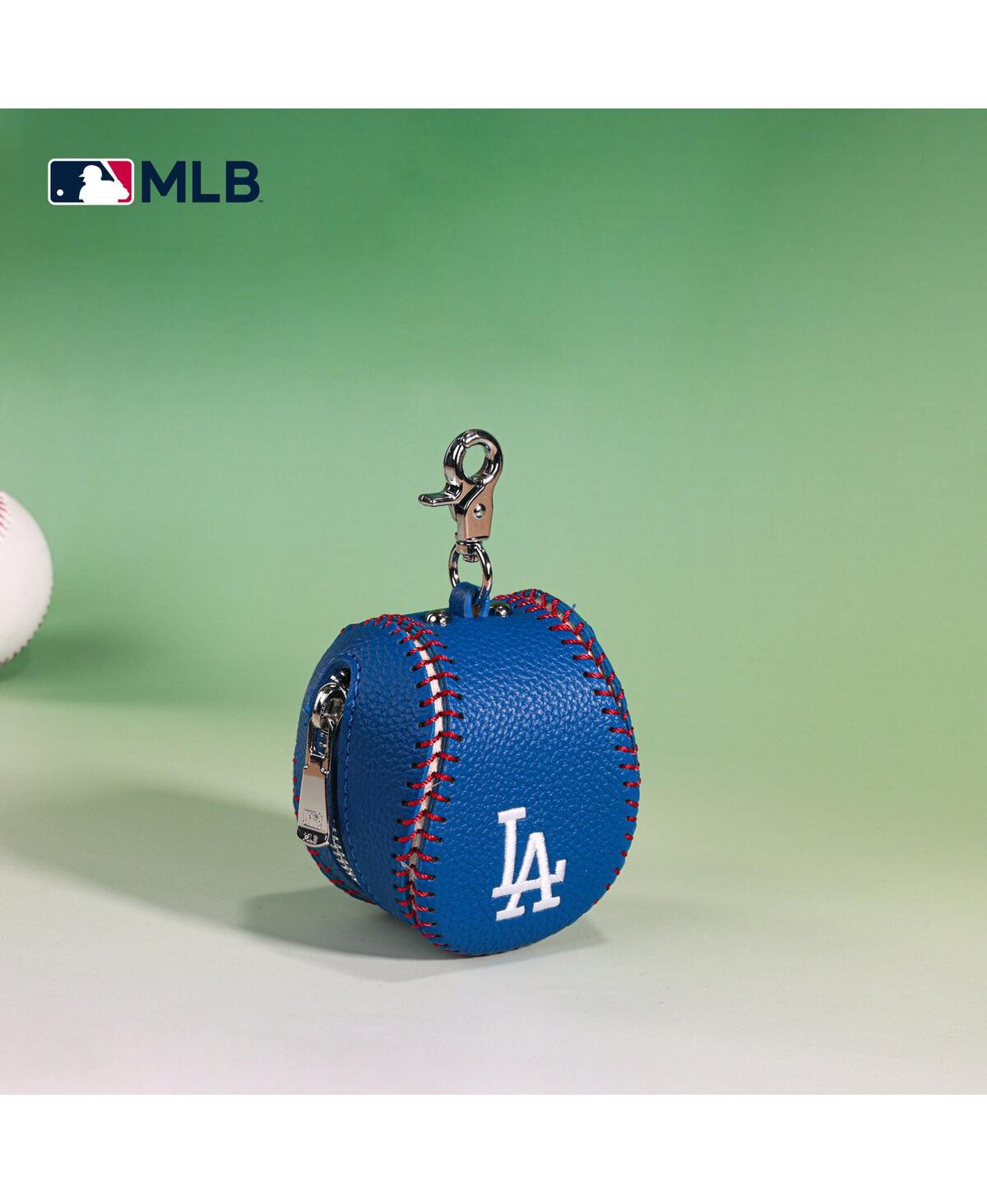 Montana West Los Angeles Dodgers Baseball Bag Charm In Blue