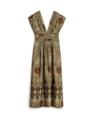 Women's Patterned Maxi Dress