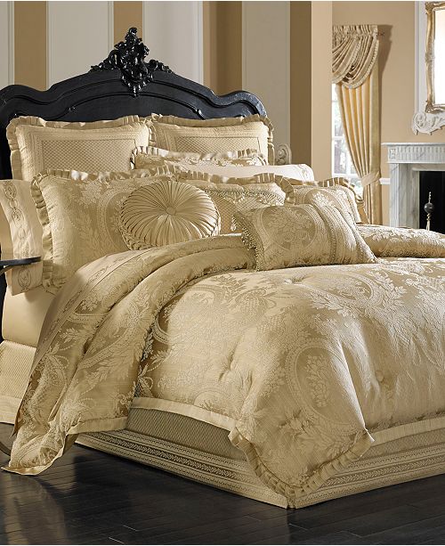 J Queen New York Napoleon Gold Queen 4 Pc Comforter Set Reviews