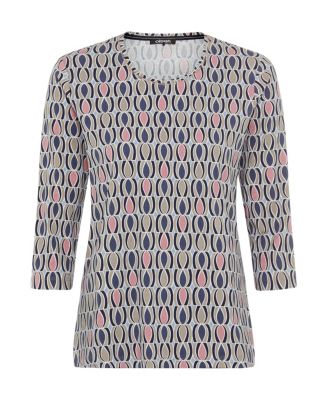 Women's Retro Print T-Shirt