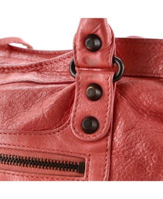 Medium City Classic Studs Bag Leather