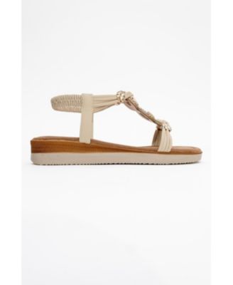 JUNES Buckle-Embellished Sandal (Women)