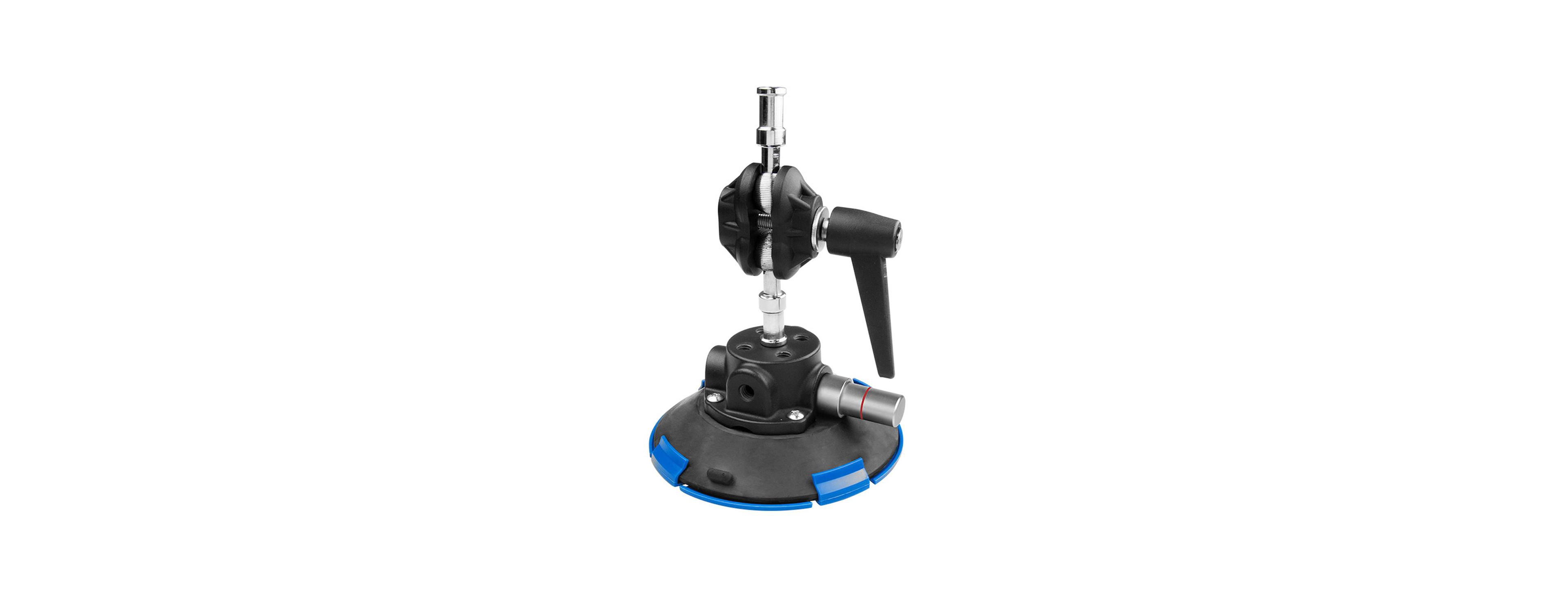 Kupo 6" Metal Pump Suction Cup with Detachable 5/8" Swiveling Baby Adapter