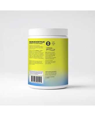 Marine Skin Boost Plus [50-Serves] Collagen Powder with Marine-derived VERISOL Bioactive Hydrolyzed Collagen Peptides, Vitamin C & Hyaluronic Acid