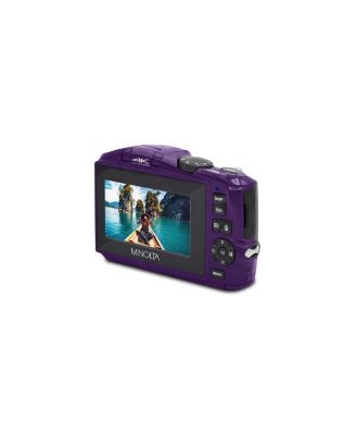 Minolta MND55 64 MP AF 4K Ultra HD Digital Camera with WiFi, Purple