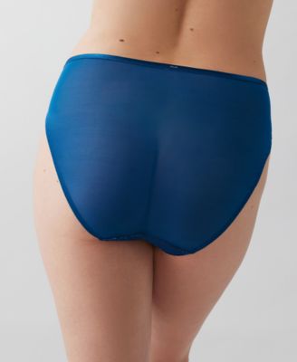 Women's Full Bloom Sheer Mesh Hi-cut Brief