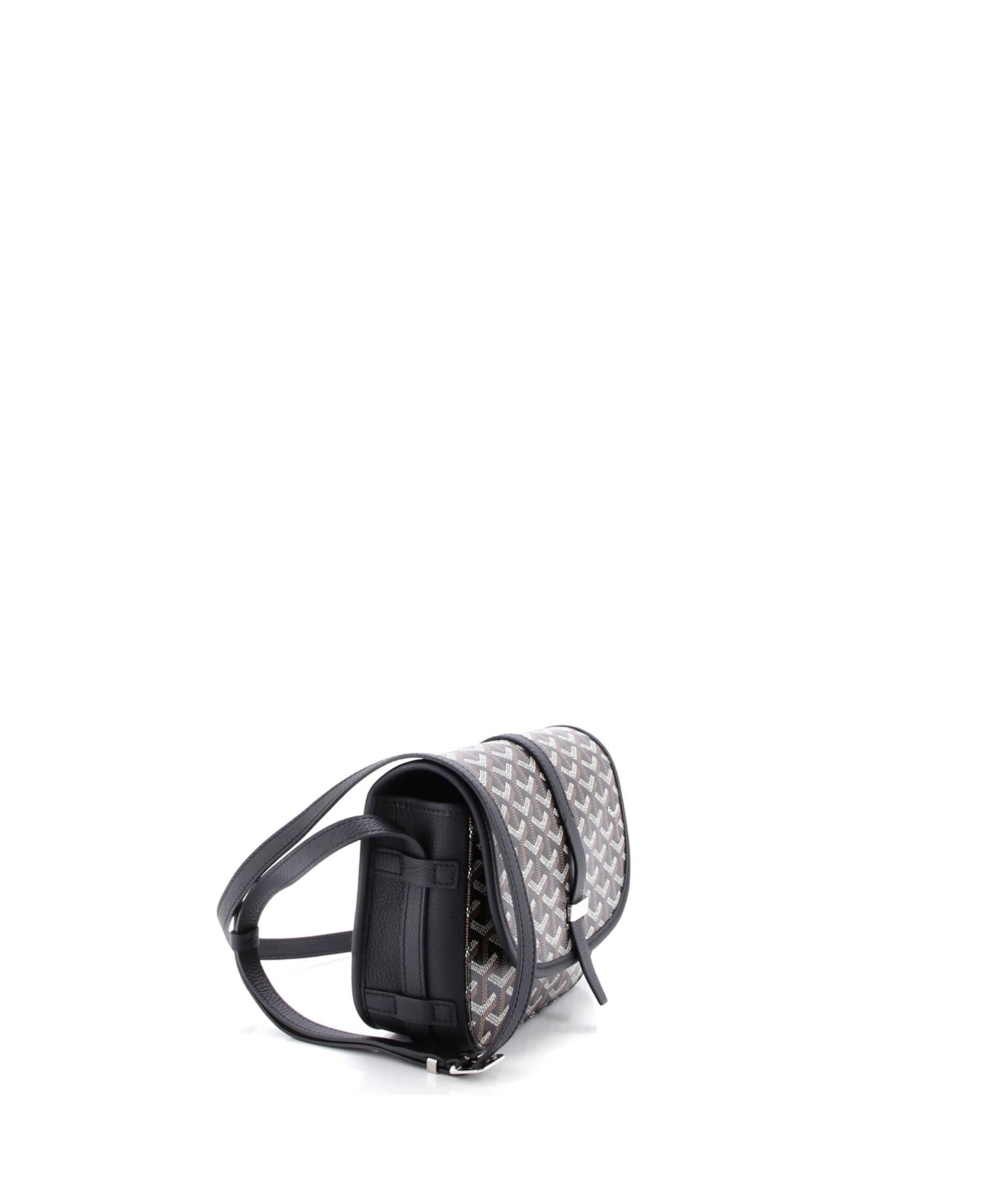 Pre-Owned Goyard Pm Belvedere Ii Messenger Bag Coated Canvas