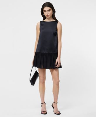 Women's Pleated Mini Dress