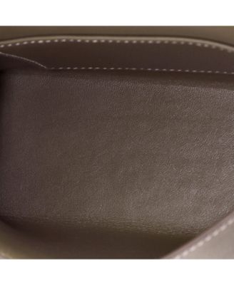 Kelly 20 Handbag Grey Epsom with Palladium Hardware
