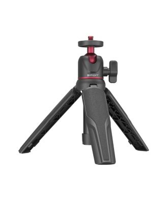 simorr Vigor VK-20 Vlog Tripod Kit with Single Cold-Shoe Phone Clamp, Kaimu Black