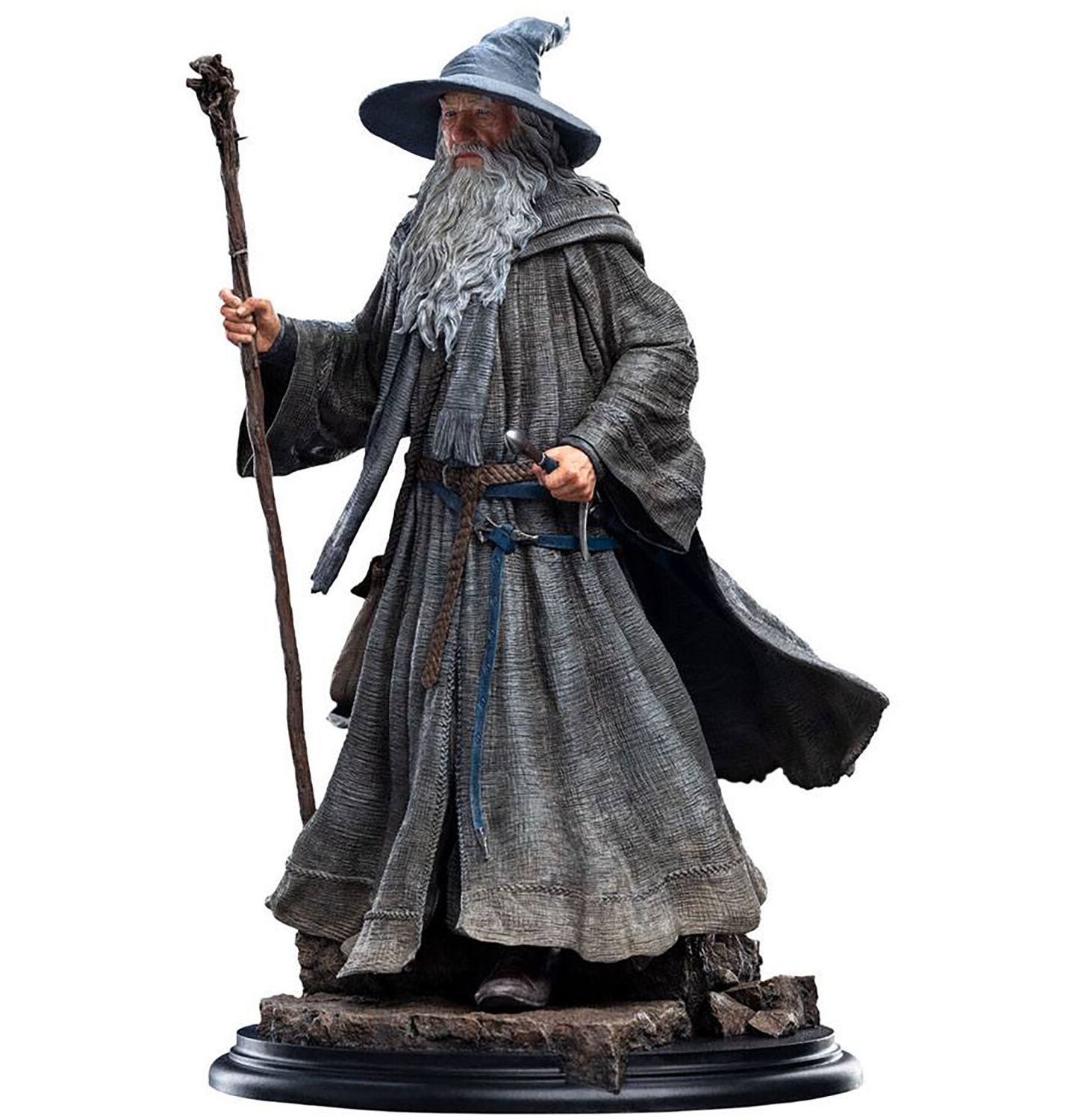 Детские фигурки WETA Workshop Polystone - The Lord of The Rings Trilogy - Lotr 20th Anniversary Classic Series - Gandalf the Grey Pilgrim 1:6 Scale Statue — фото 3
