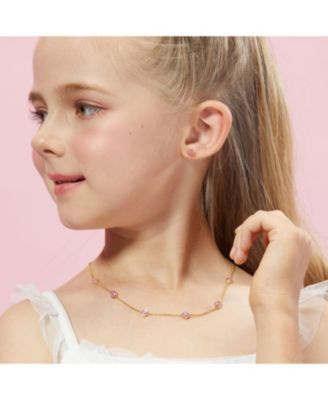 Petit Bubble Earrings in Pink