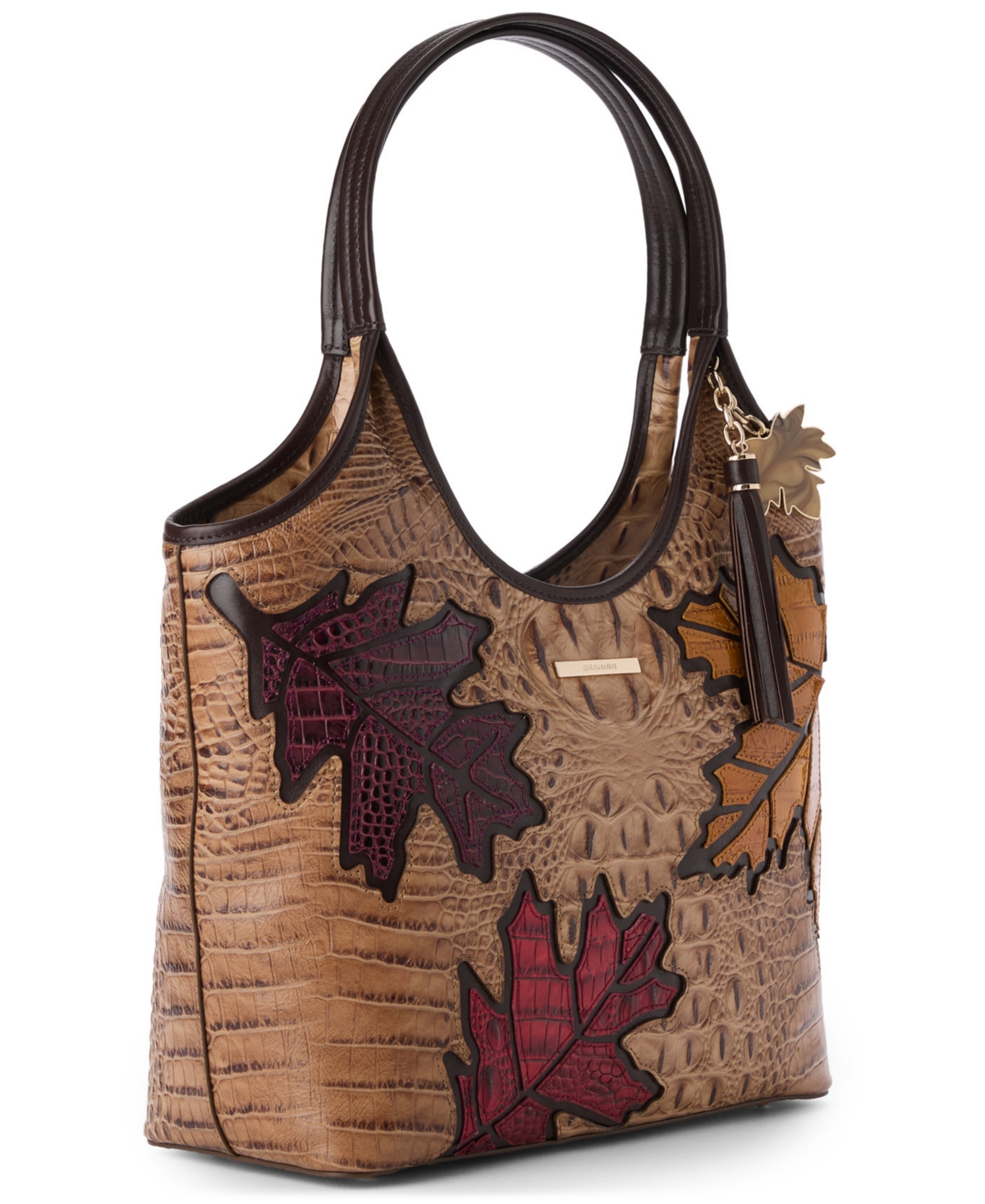 Brahmin Women's Melora Toffee Cartland Tote In Brown