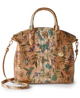 Women's Duxbury Melbourne Large Leather Satchel Bag