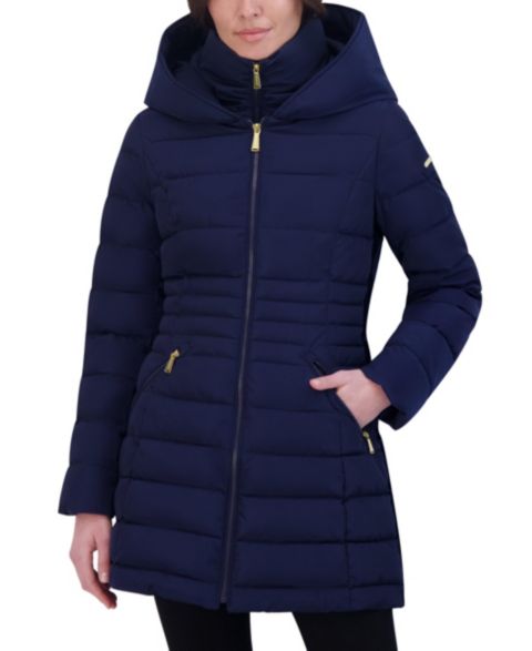 Женские куртки Laundry by Shelli Segal Laundry By Shelli Sega Fitted Puffer Coat