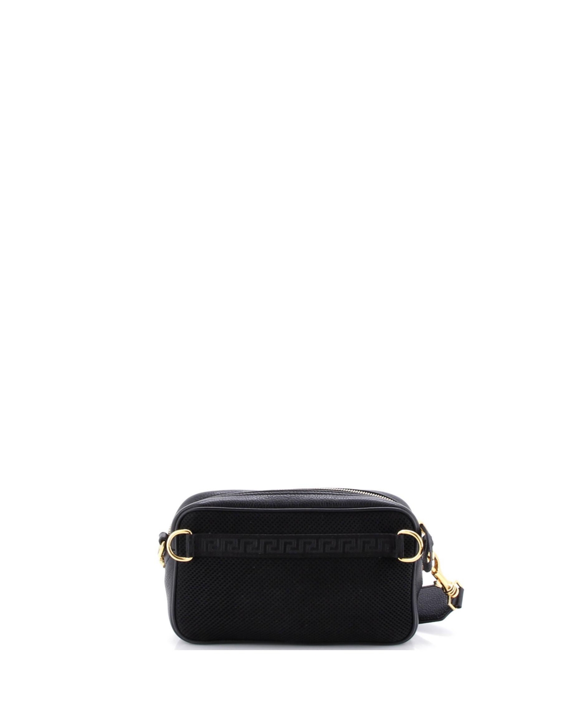 Pre-Owned Versace Small Medusa Front Pocket Camera Bag Leather