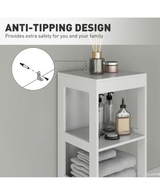 Modern Bathroom Cabinet with Storage Shelves for Organized Space
