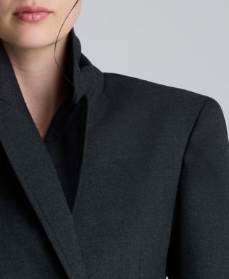 Women’s Flannel Double-Breasted Blazer