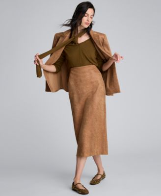 Women's Long Sleeve Scarf Sweater