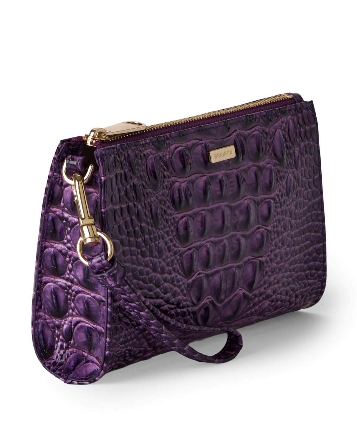 Brahmin Daisy Leather Melbourne Wristlet