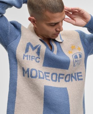 Men's Logo Johnny Collared Sweater, Macy's Exclusive