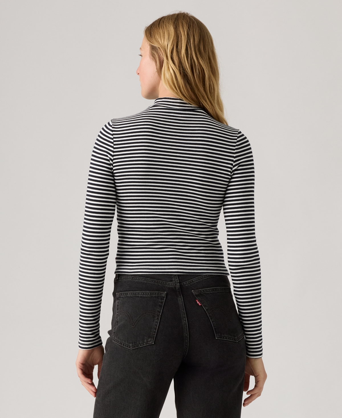 Levi's Women's Effortless Mock Neck Long Sleeve Top