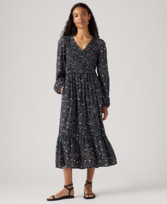 Levi's - Women's Esme Long Sleeve Midi Dress