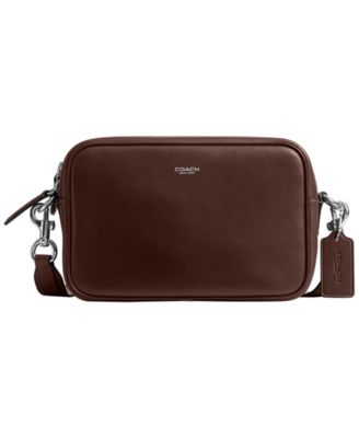  Radio Men's Leather Camera Bag