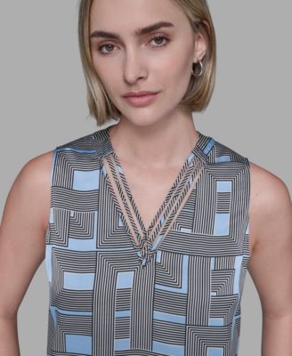 Women's Printed Sleeveless Top