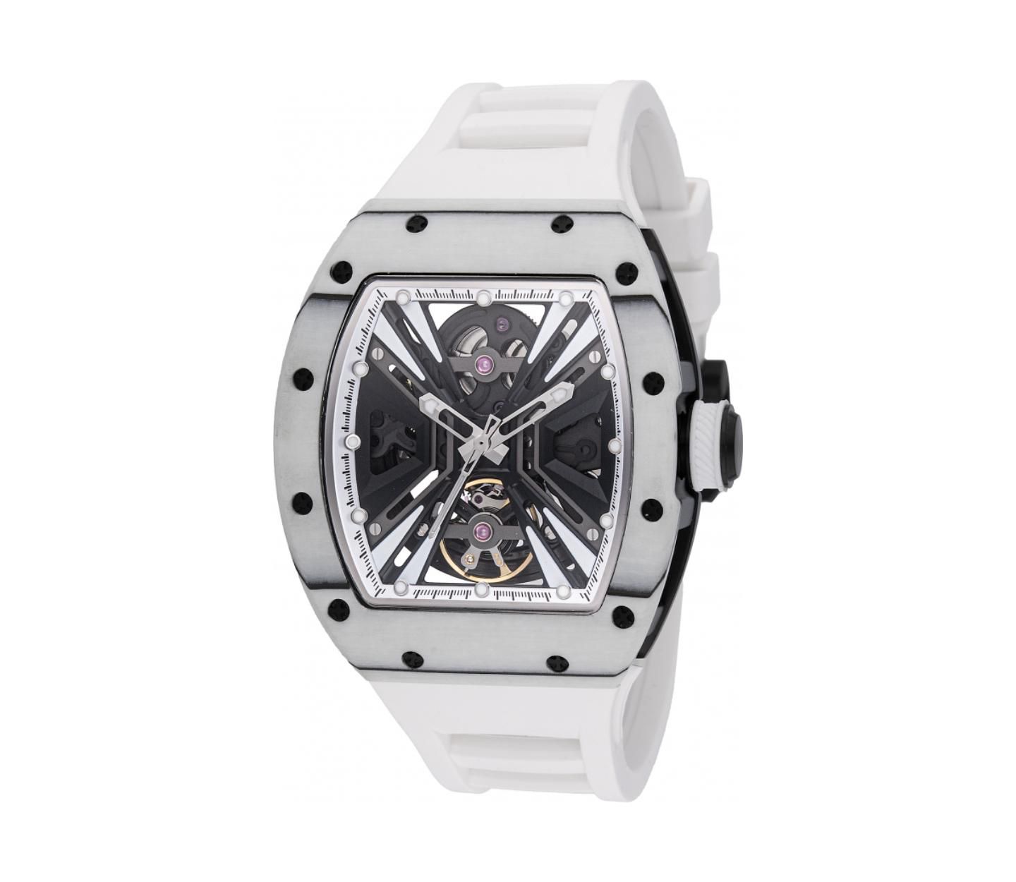 Мужские часы Invicta 49028 S1 Rally Automatic 3 Hand White Dial, цвет: Белый — фото 2