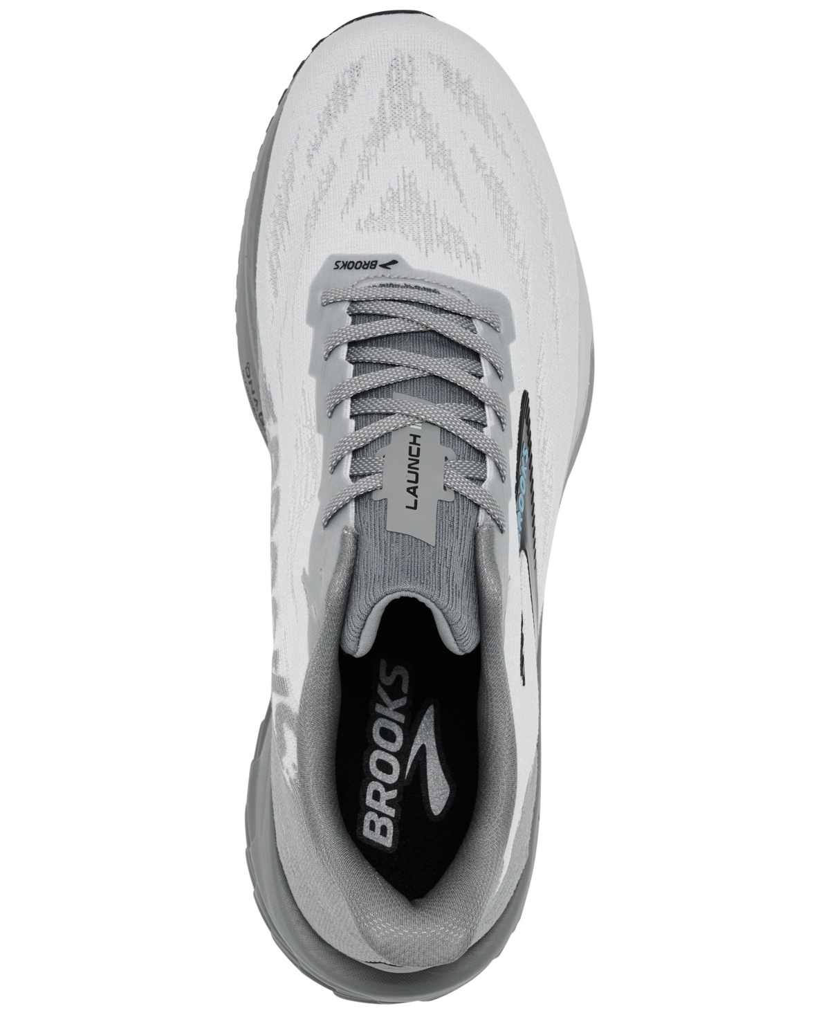 Brooks Men's Launch 11 Running Sneakers From Finish Line In Gray