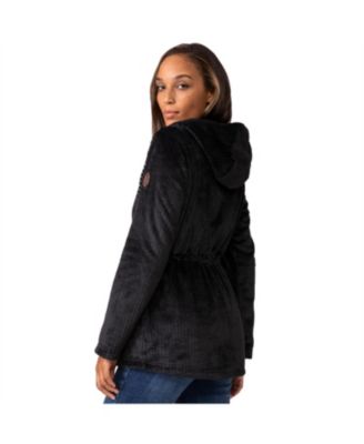 Women's Grid Butter Pile Anorak Jacket