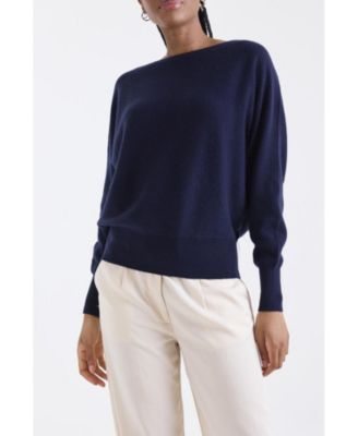 Women's Alaia Long Sleeve 100% Cashmere Sweater