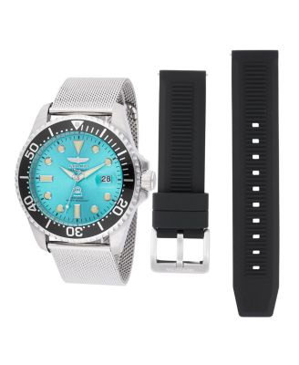 Men's 48213 Pro Diver Quartz 3 Hand Blue Dial Watch