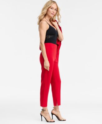 Women's High-Rise Slim-Leg Pants, Macy's Exclusive