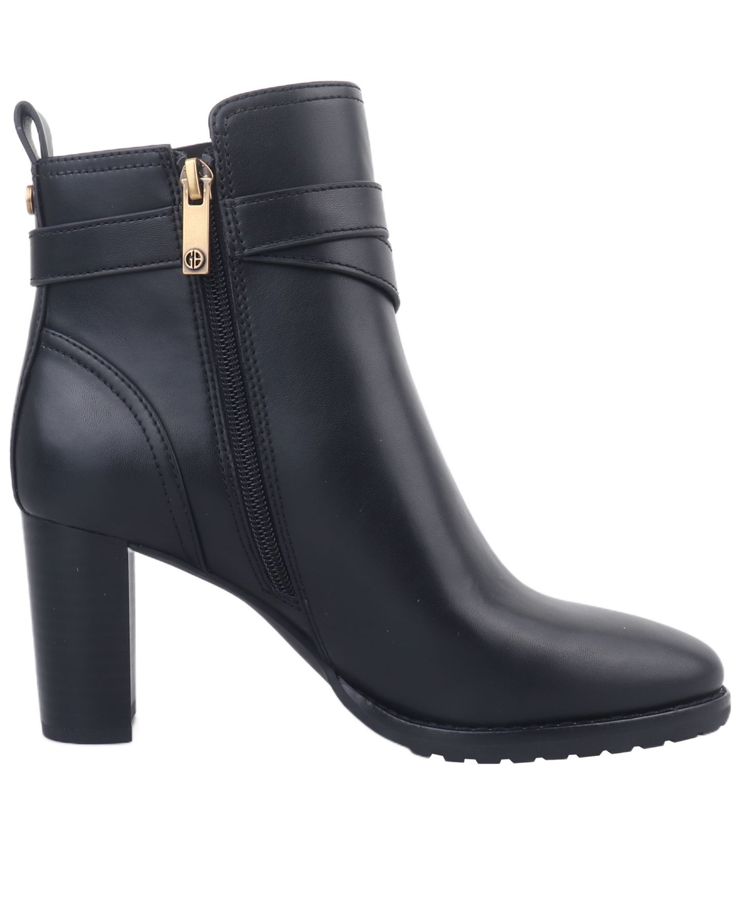Женские ботинки Giani Bernini Ninha Block Heel Dress Booties, цвет: Чёрный — фото 2