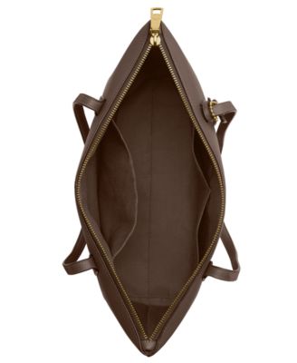 Bella Small Pebbled Leather Tote Bag