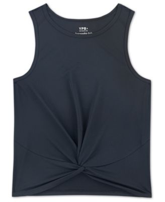 Girls YPB neoKNIT Twist Front Tank Top