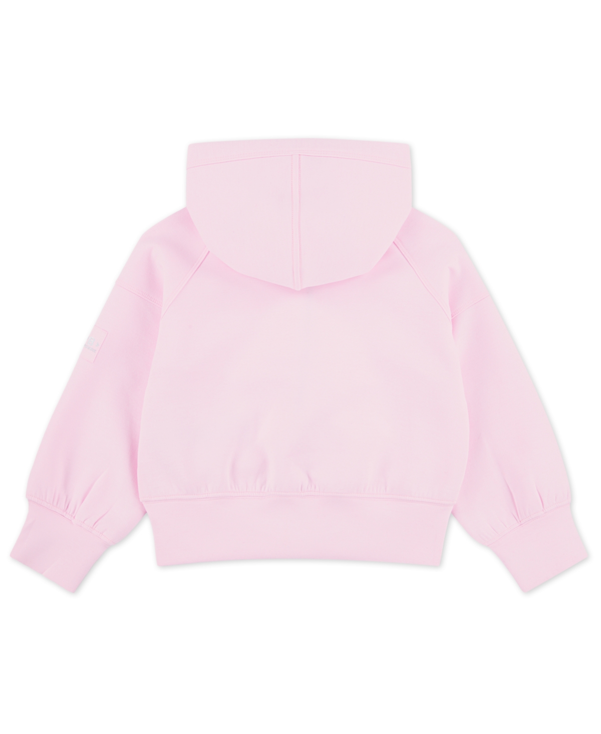 Abercrombie Girls Ypb Neoknit Full-zip Hoodie In Pink