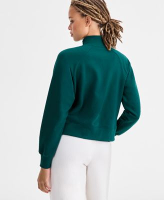 Women's Fleece Quarter-Zip Sweatshirt, Macy's Exclusive