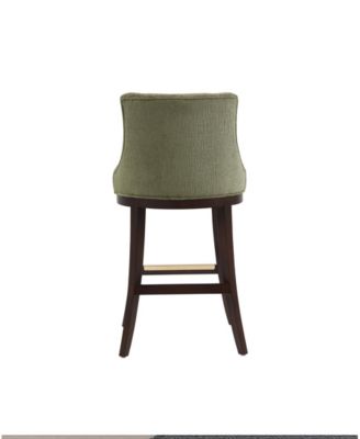 Lucia 40.2" Chenille Upholstered Barstool