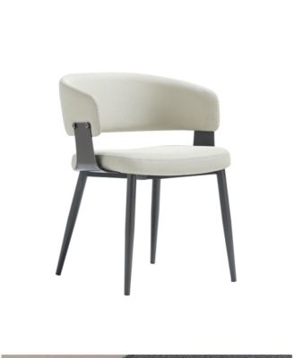 Luce Textured 22.9" Leatherette Upholstered Dining Chair