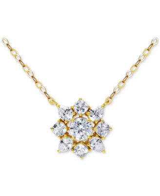 Giani Bernini - Necklace (2-5/8 ct. t.w.) in Gold Plated Sterling Silver