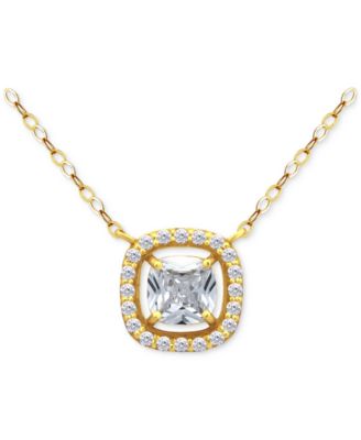 Giani Bernini - Necklace (1-5/8 ct. t.w.) in 18K Gold Plated Sterling Silver