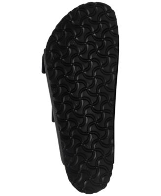 Men's Arizona Essentials Oiled Leather Two-Strap Sandals from Finish Line