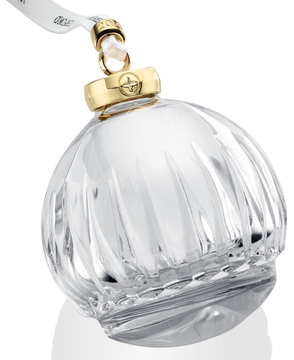Waterford New Year Bauble Firework Ornament In Transparent
