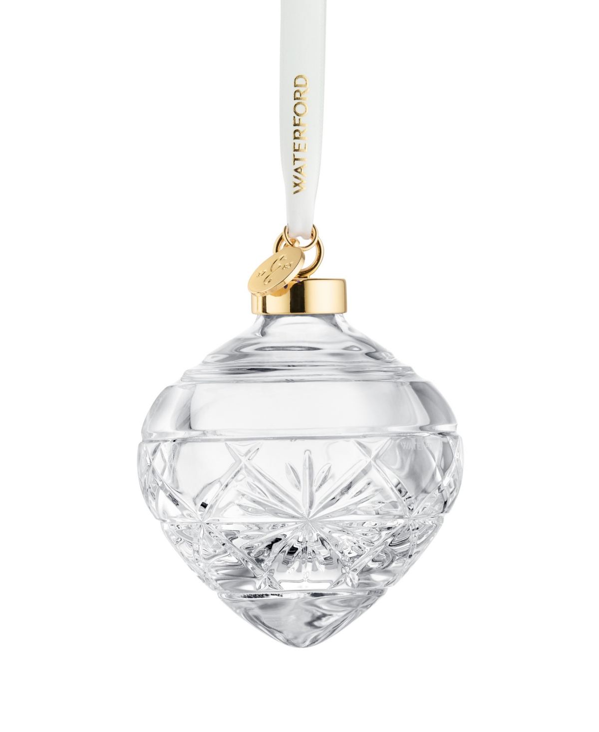 Waterford Winter Wonders Snowflake Bauble Crystal Ornament In Transparent