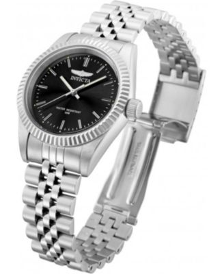 Women's 29395 Specialty Quartz 3 Hand Charcoal Dial Watch